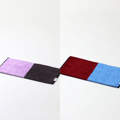 2Couleurs ハーフハンカチギフトボックスセット（ハーフハンカチタオル2枚）