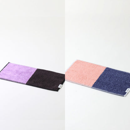 2Couleurs ハーフハンカチギフトボックスセット（ハーフハンカチタオル2枚）