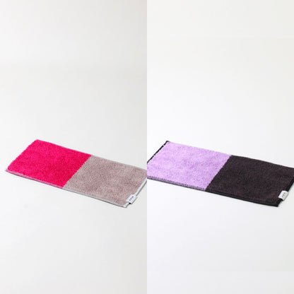 2Couleurs ハーフハンカチギフトボックスセット（ハーフハンカチタオル2枚）