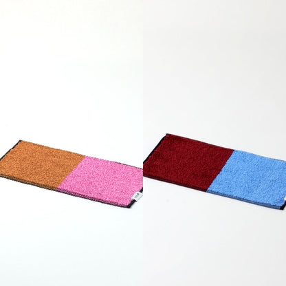 2Couleurs ハーフハンカチギフトボックスセット（ハーフハンカチタオル2枚）