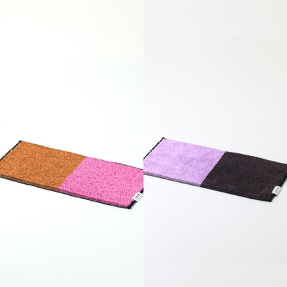 2Couleurs ハーフハンカチギフトボックスセット（ハーフハンカチタオル2枚）