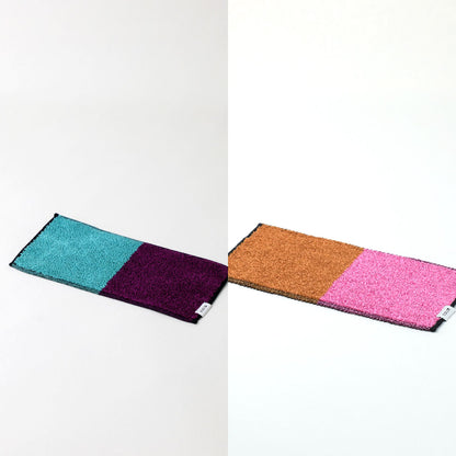 2Couleurs ハーフハンカチギフトボックスセット（ハーフハンカチタオル2枚）