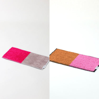 2Couleurs ハーフハンカチギフトボックスセット（ハーフハンカチタオル2枚）