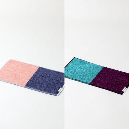 2Couleurs ハーフハンカチギフトボックスセット（ハーフハンカチタオル2枚）