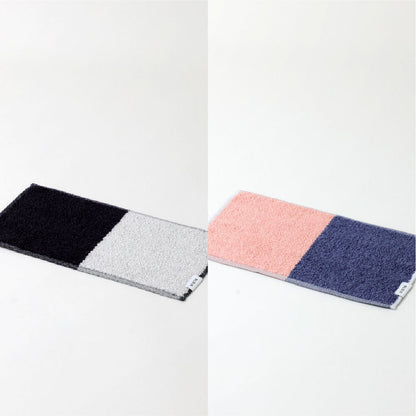 2Couleurs ハーフハンカチギフトボックスセット（ハーフハンカチタオル2枚）